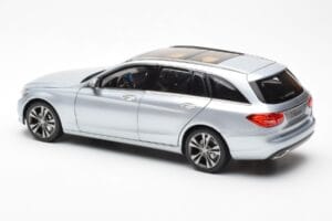 Mercedes C-Class W205 T-Model Argent Asia Exclusive Norev 1:18 183865 Métal Moulé — image 7 sur 8