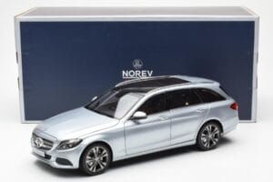Mercedes C-Class W205 T-Model Argent Asia Exclusive Norev 1:18 183865 Métal Moulé — image 8 sur 8