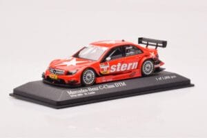 Mercedes C-Class W204 DTM Stern AMG Mercedes #17 M. Lauda DTM 2009 Minichamps 1:43 400093817 Métal Moulé — image 2 sur 4