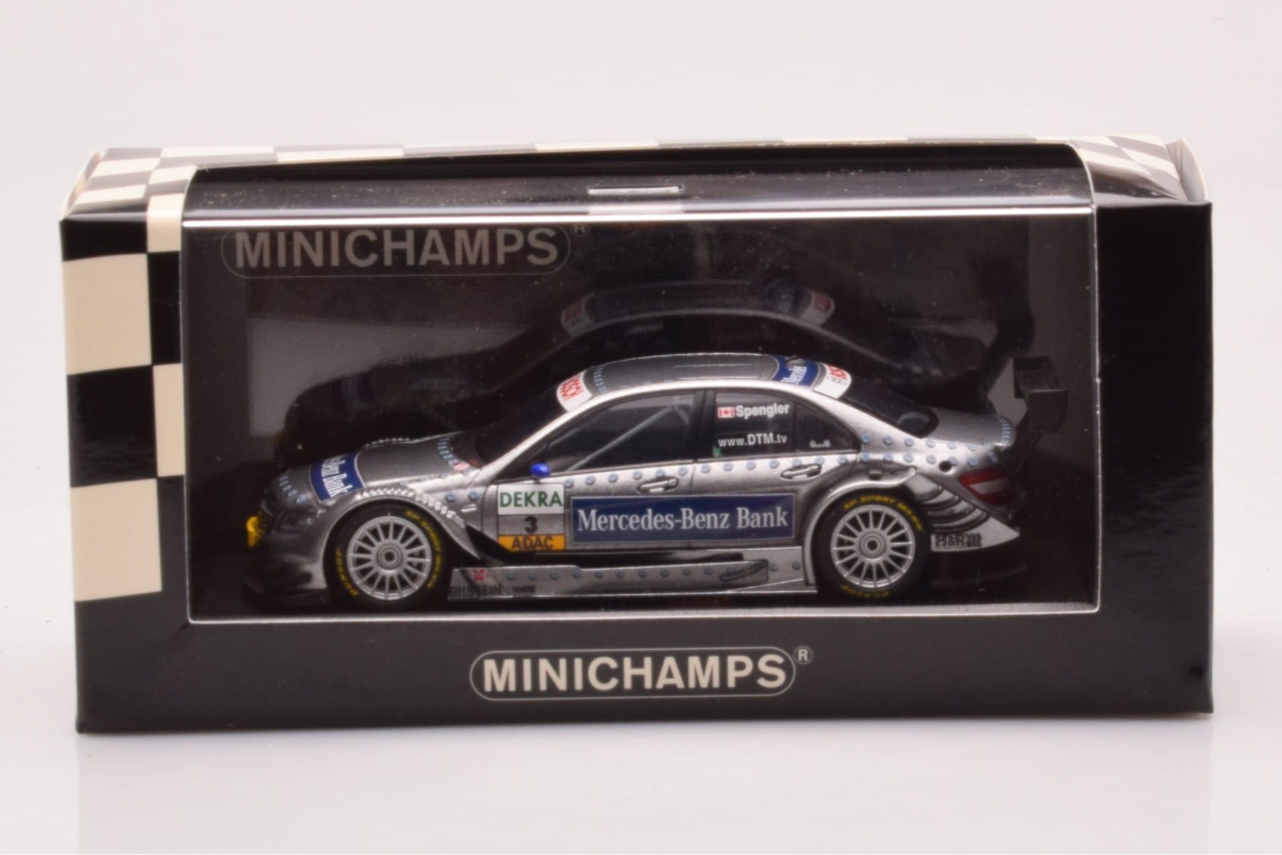 Mercedes C-Class W204 DTM Team AMG Mercedes #3 B. Spengler DTM 2008 Minichamps 1:43 400083803 Métal Moulé — image 4 sur 4