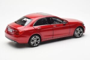 Mercedes C-Class W205 Rouge Métallique Asia Exclusive Norev 1:18 183835 Métal Moulé — image 3 sur 8