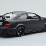 Mercedes C63 AMG W204 Black Series Noir Mat GT Spirit 1:18 - image 2 of 6
