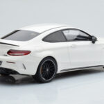 Mercedes C63S AMG C205 Coupé Blanc GT Spirit 1:18 - image 2 of 6
