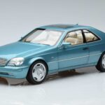 Mercedes CL600 C140 Bleu Métallisé Norev 1:18 183448 Métal Moulé