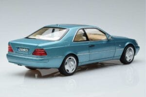 Mercedes CL600 C140 Bleu Métallisé Norev 1:18 183448 Métal Moulé — image 3 sur 7