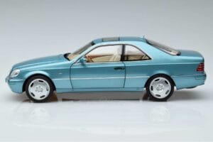 Mercedes CL600 C140 Bleu Métallisé Norev 1:18 183448 Métal Moulé — image 4 sur 7