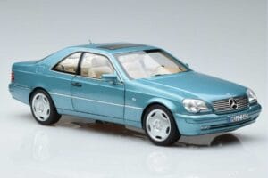 Mercedes CL600 C140 Bleu Métallisé Norev 1:18 183448 Métal Moulé — image 5 sur 7