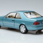 Mercedes CL600 C140 Bleu Métallisé Norev 1:18 183448 Métal Moulé - image 6 of 7