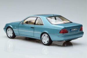 Mercedes CL600 C140 Bleu Métallisé Norev 1:18 183448 Métal Moulé — image 6 sur 7