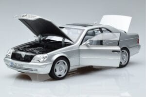 Mercedes CL600 C140 Argent Métallisé Norev 1:18 183446 Métal Moulé — image 2 sur 7