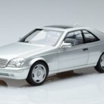 Mercedes CL600 C140 Argent Métallisé Norev 1:18 183446 Métal Moulé