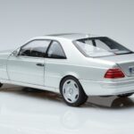 Mercedes CL600 C140 Argent Métallisé Norev 1:18 183446 Métal Moulé - image 6 of 7