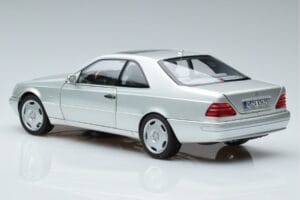 Mercedes CL600 C140 Argent Métallisé Norev 1:18 183446 Métal Moulé — image 6 sur 7