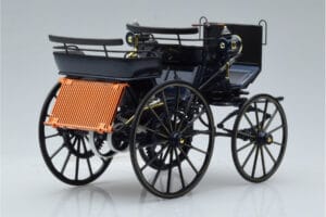 Mercedes Daimler Motorkutsche Bleu Foncé Norev 1:18 183700 Métal Moulé — image 2 sur 6