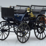Mercedes Daimler Motorkutsche Bleu Foncé Norev 1:18