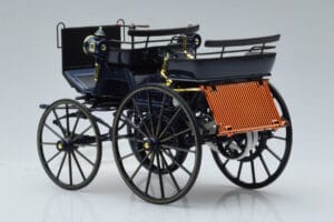 Mercedes Daimler Motorkutsche Bleu Foncé Norev 1:18 183700 Métal Moulé — image 5 sur 6