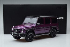 Mercedes G63 AMG W463 Crazy Color Galactic Beam Dealer Edition GT Spirit 1:18 B66961014 Résine — image 6 sur 6