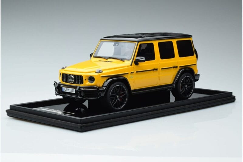 Mercedes AMG G63 W463 Jaune MotorHelix 1:18 MH018 Y Résine
