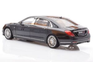 Mercedes Maybach S-Class W222 Brabus 900 Obsidian Noir Almost Real 1:18 860102 Métal Moulé — image 7 sur 8