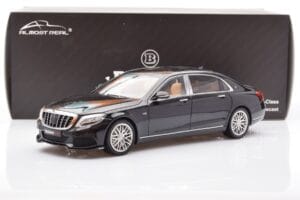 Mercedes Maybach S-Class W222 Brabus 900 Obsidian Noir Almost Real 1:18 860102 Métal Moulé — image 8 sur 8