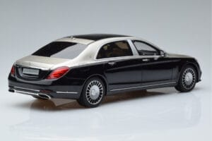 Mercedes Maybach S600 W222 Noir Argent GT Spirit 1:18 GT237 Résine — image 2 sur 6