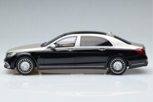 Mercedes Maybach S600 W222 Noir Argent GT Spirit 1:18 GT237 Résine — image 3 sur 6