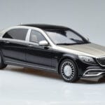 Mercedes Maybach S600 W222 Noir Argent GT Spirit 1:18 GT237 Résine - image 4 of 6