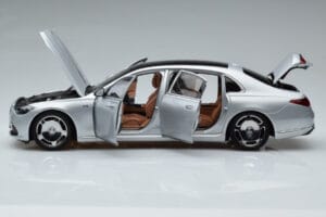 Mercedes Maybach S600 W222 V12 Biturbo Hightech Argent Almost Real 1:18 820118 Métal Moulé — image 4 sur 12