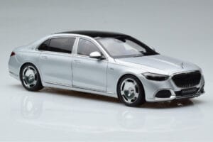 Mercedes Maybach S600 W222 V12 Biturbo Hightech Argent Almost Real 1:18 820118 Métal Moulé — image 6 sur 12
