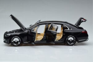 Mercedes Maybach S600 W222 V12 Biturbo Obsidian Noir Almost Real 1:18 820115 Métal Moulé — image 4 sur 11