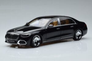 Mercedes Maybach S600 W222 V12 Biturbo Obsidian Noir Almost Real 1:18