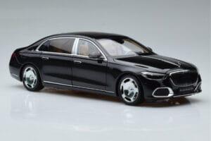 Mercedes Maybach S600 W222 V12 Biturbo Obsidian Noir Almost Real 1:18 820115 Métal Moulé — image 6 sur 11