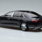 Mercedes Maybach S600 W222 V12 Biturbo Obsidian Noir Almost Real 1:18 - image 7 of 11