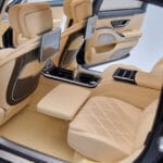 Mercedes Maybach S600 W222 V12 Biturbo Obsidian Noir Almost Real 1:18 - image 9 of 11