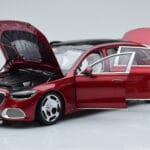 Mercedes Maybach S600 W222 V12 Biturbo Patagonia Rouge Almost Real 1:18 - image 2 of 10