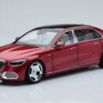 Mercedes Maybach S600 W222 V12 Biturbo Patagonia Rouge Almost Real 1:18