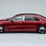 Mercedes Maybach S600 W222 V12 Biturbo Patagonia Rouge Almost Real 1:18 - image 4 of 10