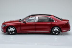 Mercedes Maybach S600 W222 V12 Biturbo Patagonia Rouge Almost Real 1:18 820119 Métal Moulé — image 4 sur 10
