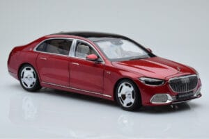 Mercedes Maybach S600 W222 V12 Biturbo Patagonia Rouge Almost Real 1:18 820119 Métal Moulé — image 6 sur 10