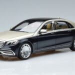 Mercedes Maybach S650 X222 Bleu Argenté Norev 1:18 B66960615 Métal Moulé