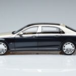 Mercedes Maybach S650 X222 Bleu Argenté Norev 1:18 B66960615 Métal Moulé - image 4 of 7