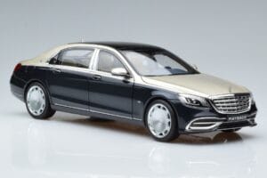 Mercedes Maybach S650 X222 Bleu Argenté Norev 1:18 B66960615 Métal Moulé — image 5 sur 7