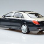 Mercedes Maybach S650 X222 Bleu Argenté Norev 1:18 B66960615 Métal Moulé - image 6 of 7