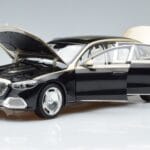 Mercedes Maybach S680 X223 Or Noir Metallic Norev 1:18 183917 Métal Moulé - image 2 of 7