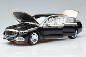 Mercedes Maybach S680 X223 Or Noir Metallic Norev 1:18 183917 Métal Moulé — image 2 sur 7