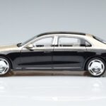 Mercedes Maybach S680 X223 Or Noir Metallic Norev 1:18 183917 Métal Moulé - image 4 of 7