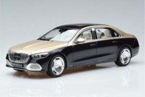 Mercedes Maybach S680 X223 Or Noir Metallic Norev 1:18 183917 Métal Moulé