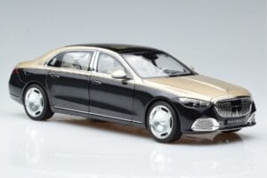 Mercedes Maybach S680 X223 Or Noir Metallic Norev 1:18 183917 Métal Moulé — image 5 sur 7