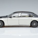 Mercedes Maybach S680 X223 Blanc Norev 1:18 B66961424 Métal Moulé - image 4 of 7