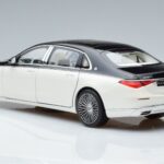 Mercedes Maybach S680 X223 Blanc Norev 1:18 B66961424 Métal Moulé - image 6 of 7
